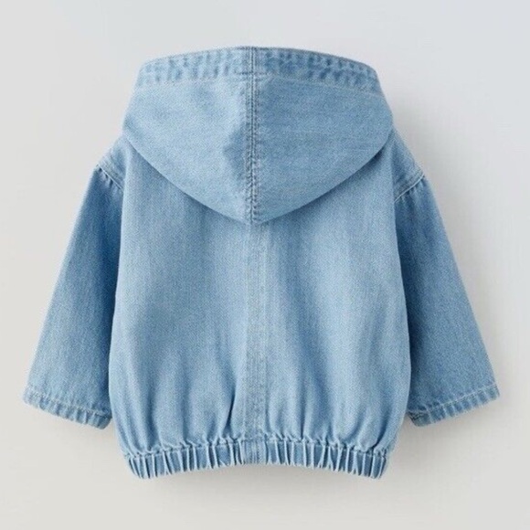 Zara 6-9 month Jean jacket - Picture 2 of 10